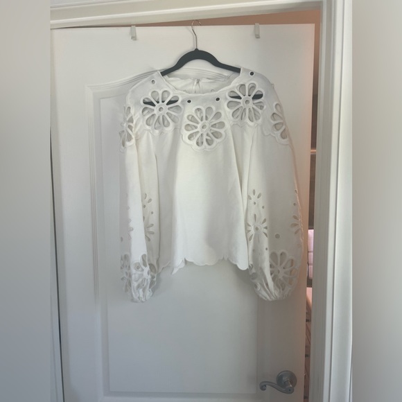 JONATHAN SIMKHAI White Blouse - Picture 9 of 10